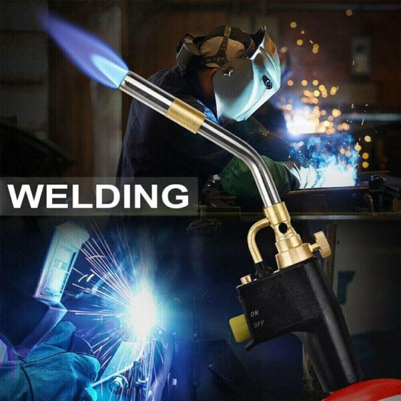 Gas Torch Mapp Gas Blow Torch Map Propane Gas Solderding Brazing Plumber Tool UK 1