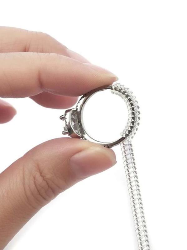 10pcs Spiral Ring Size Adjustment Spring 3
