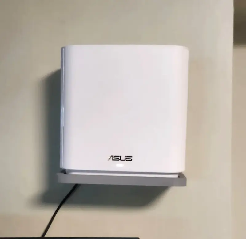 Wall Holder Bracket for ASUS ZenWiFi AX6600 – Space-Saving Wall Mount Solution (FREE Shipping) 4