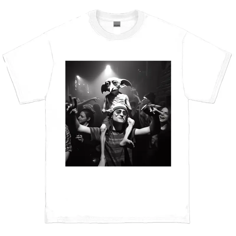 Dobby Rave Party Tee, Wizard Book Fan Gift Shirt 1