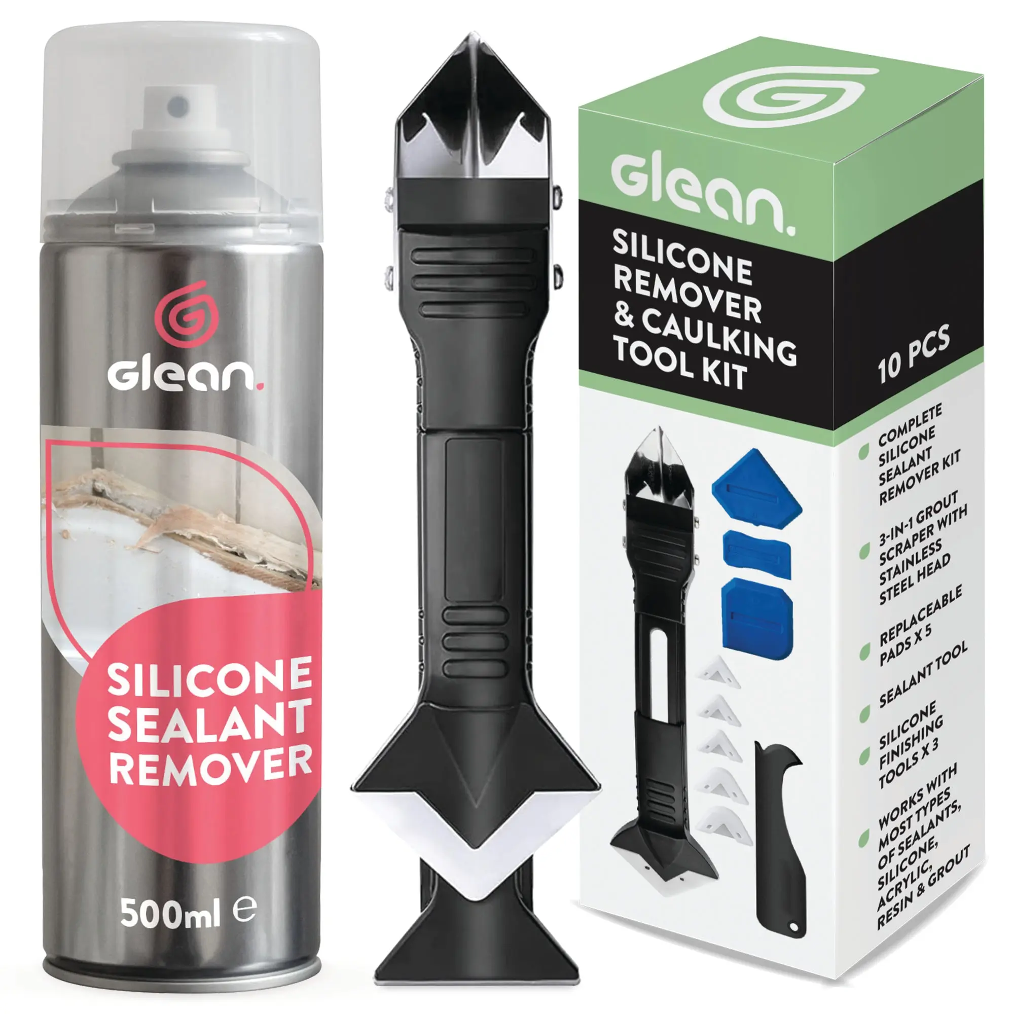 Silicone Sealant Remover Spray | 500ml | GLEAN