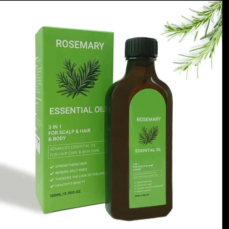Rosemary Mint Scalp & Hair Strengthening Oil For Healthy Hair Growth, 100ml Haircare masks curly products viral hair oil  Castor Oil Daily Hairline Comfort rosmary coconut wild 3
