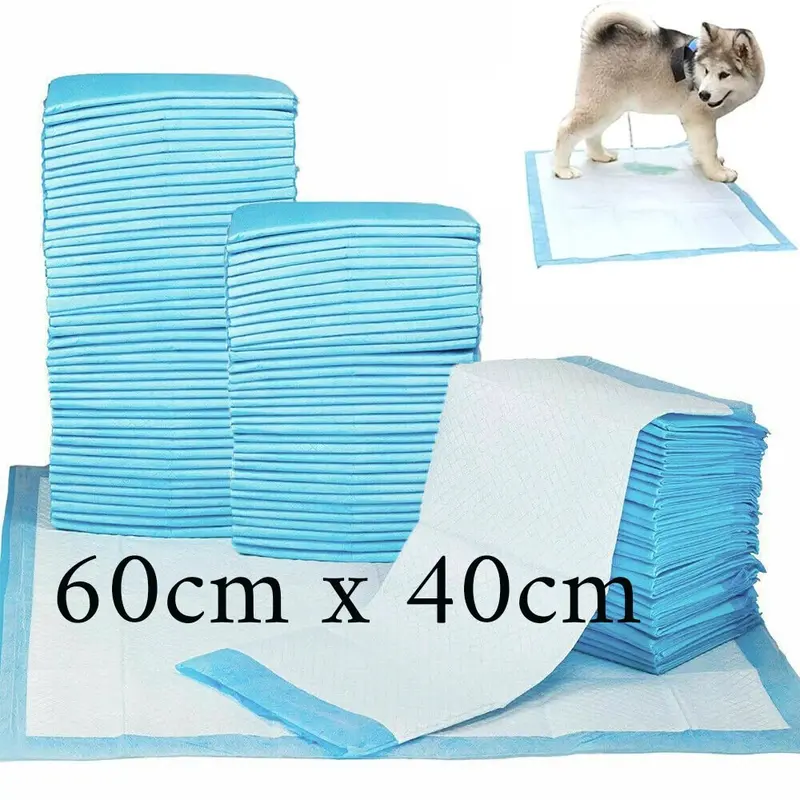 New Pet Dog Pee Puppy Pads Large Training Floor Toilet Mats Leak Proof 60cm x 40cm 5
