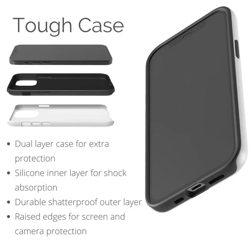 Lightning Mcqueen Car Tough Phone Case for Iphone, Car Cartoon Style Phone Case Design, Gift for Men and Women 2