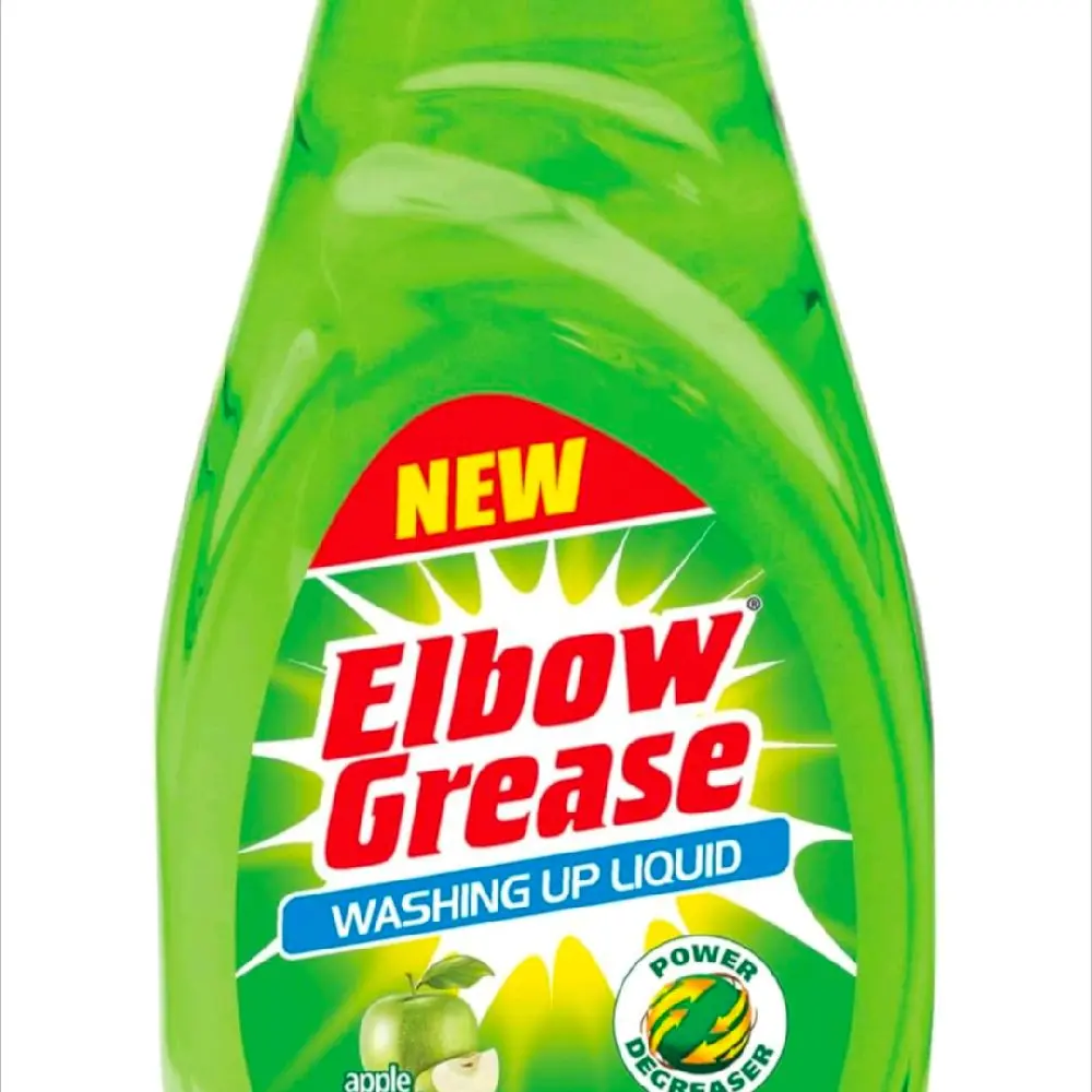 Elbow Grease Washing Up Liquid, Apple Fresh 600ml