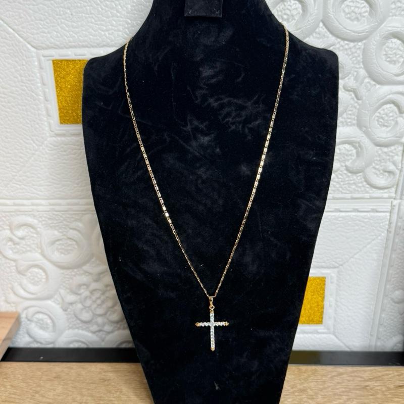 Women's Crossed Necklaces - Fashion Accessory 6