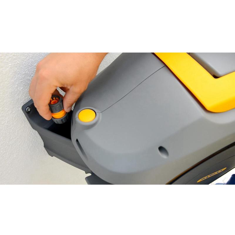 HOZELOCK - Auto Reel Wall-mounted Reel 10m: Easy to Install, Child-lock, Auto-rewind, Ready-to-use Reel with Nozzle, Fittings, Hozelock Hose and Accessories Included - 5 Year Guarantee 5
