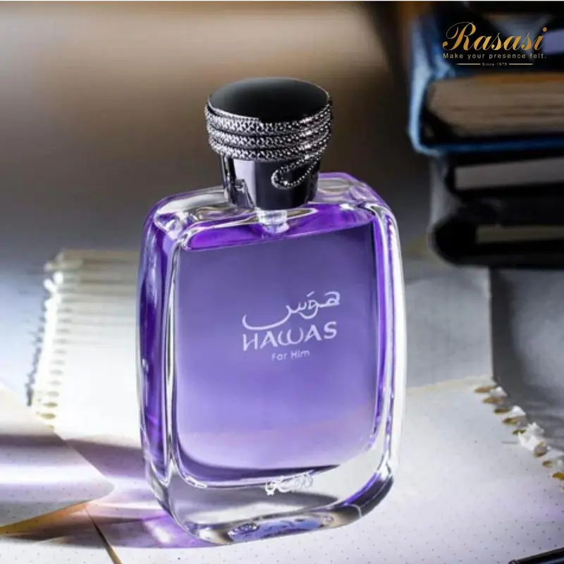 【Free Shipping】RASASI Hawas For Men - Eau de Parfum Spray 100ML (3.4 Oz), Premium Arabian Perfume for Men, A Signature Scent for Long-Lasting Fragrance - Ideal Men Perfumes For Special Occasions & Daily Elegance 3