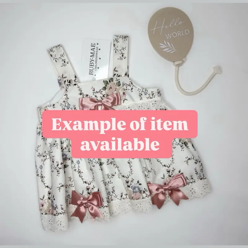 SALE Spanish Outfit + FREE pair of socks - Choose your baby boy or baby girl outfit on the live - Outfits normally £29.99 4