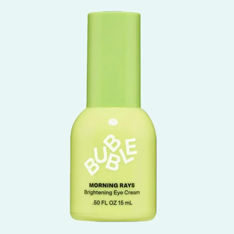 Bubble Skincare Morning Rays Brightening Eye Cream - Vitamin C Under Eye Cream for Dark Circles & Puffiness - Enriched with Green Tea Extract to Calm, Protect & Soothe Skin 0