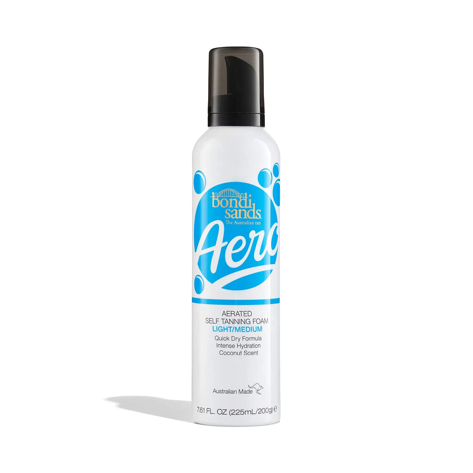Bondi Sands Aero Aerated Self Tanning Foam, Light/Medium, 0.251 kg, BON170