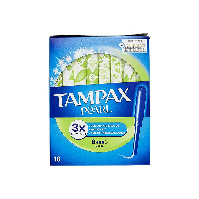 Tampax Pearl Super 18's