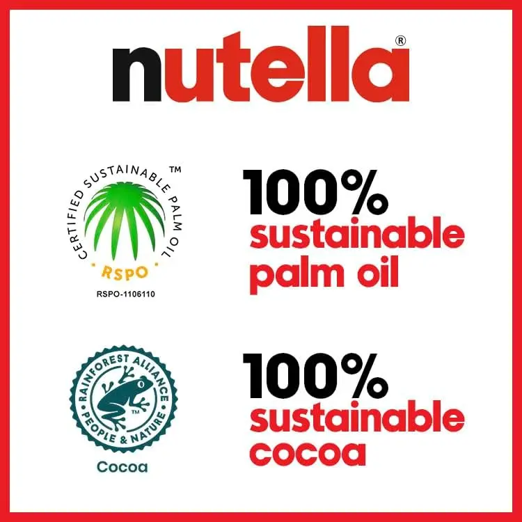 Perfect Mothers Day Gift--Nutella Hazelnut Chocolate Spread 1kg, Family Portion for Breakfast, Pancakes, Party Food 2