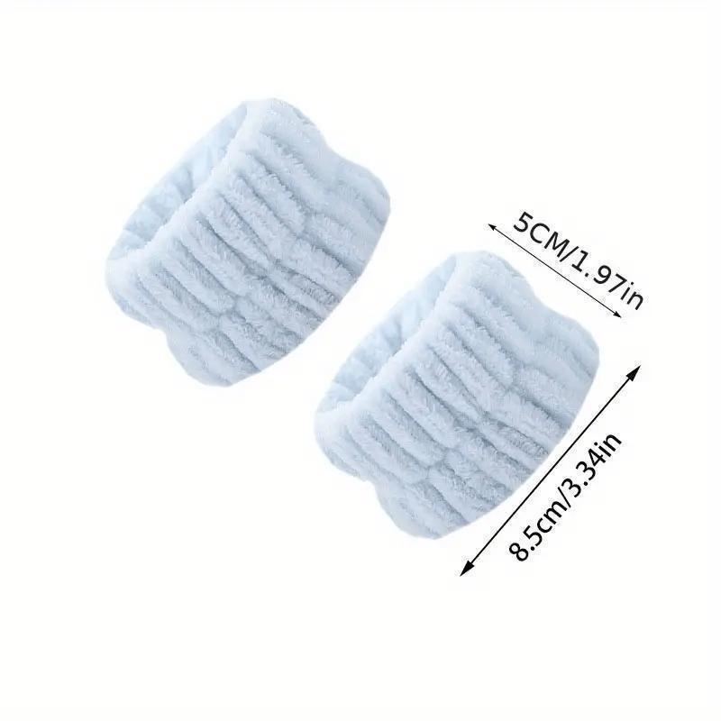 (Gift 3)2pcs Face Washing Wrist With Magic Device To Absorb Water To The Cuff Exercise Sweat Wiping Bracelet Sweat Absorbing Sleeve To Wash And Moisture-proof Sleeve To Protect Wrist 7