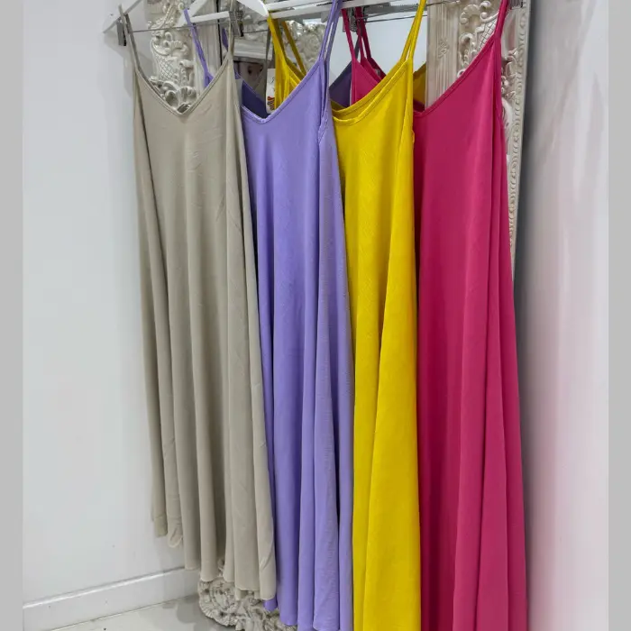 Pretty Dollz ~ Sophia ~ Strappy Swing Maxi Dress ~ Fits up to Size 22 ~ Womenswear Summer Dress plain casual casual dresses Clothes Comfortable 1
