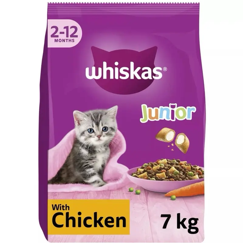 Whiskas Dry Cat food Adult, Kitten & Senior Pet Foods - Free Delivery 4