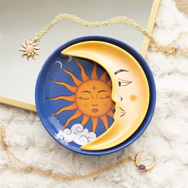 Sun and Moon Celestial Stacking Trinket Dish 3