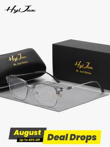 Simple Anti-blue Light Semi-rimless Browline Eyeglasses for Everyday Use, Basic Frame Minimalist Eyeglasses for Women & Men, Fashion Lightweight Durable Glasses for Party, Daily Clothing Decor, Perfect for Student Daily Use