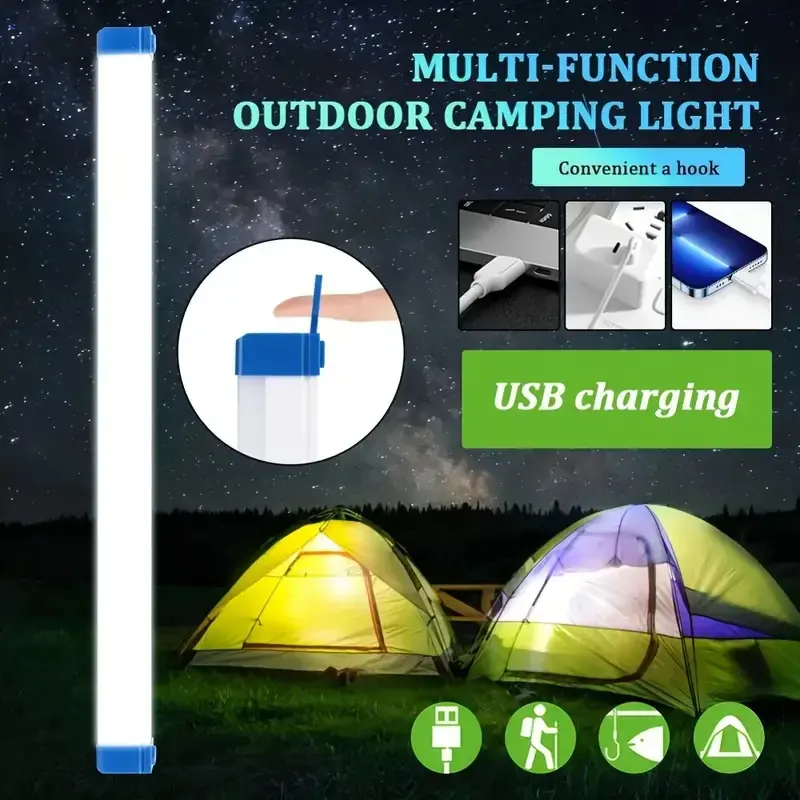 V30CM LED Rechargeable Tube Light – Portable and Great for Outdoor Use or Power-Free Moments 2