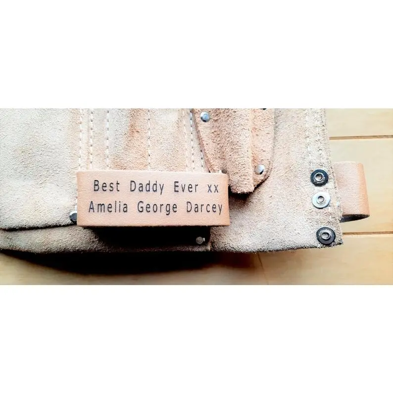 Personalised Tool Belt Father's Day 8