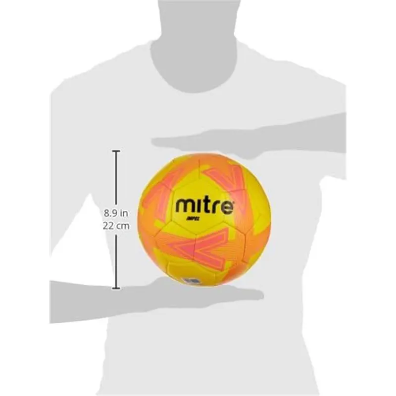 Impel L30P Football,Colour Name: Yellow/Orange,Size Name: 3
