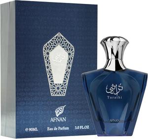 Afnan Turathi Blue Eau de Parfum for Men 90ml - Fresh Elegant Fragrance with Citrus Floral & Woody Notes Long Lasting Perfume