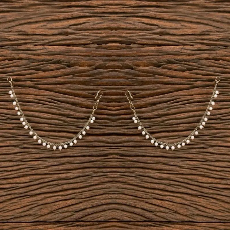 Single chain Indian saharey earring chains for women