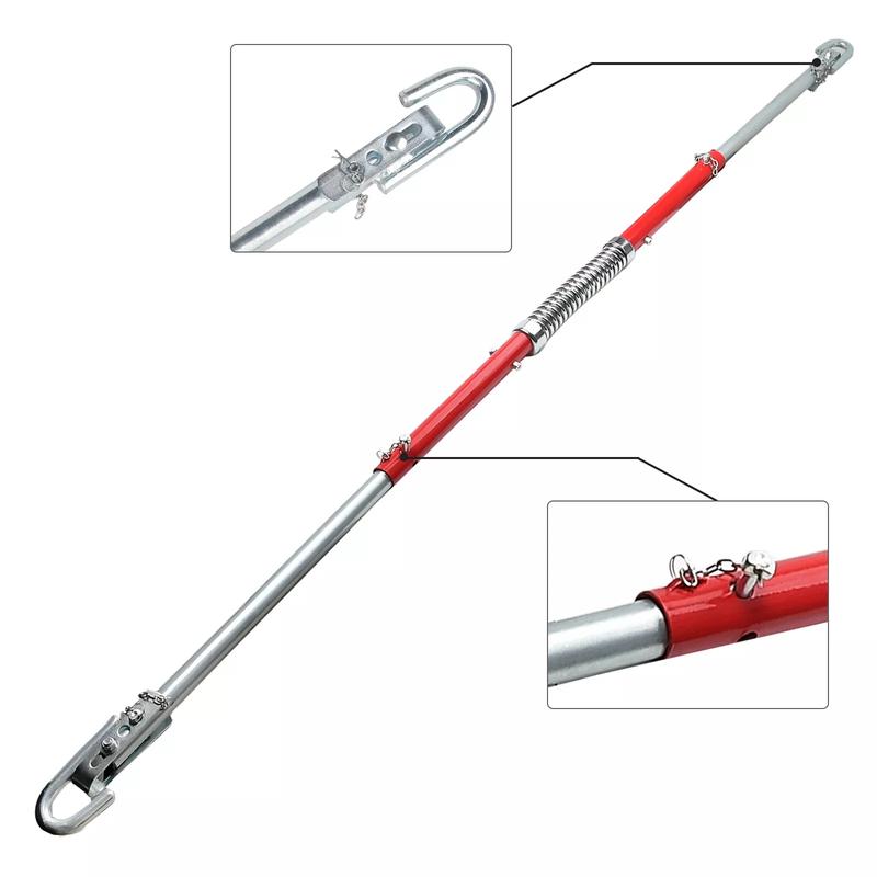 3 Ton Vehicle Recovery Tow Pole 5.5kg Ridged Towing Bar for Car Vans SUV TUV 7