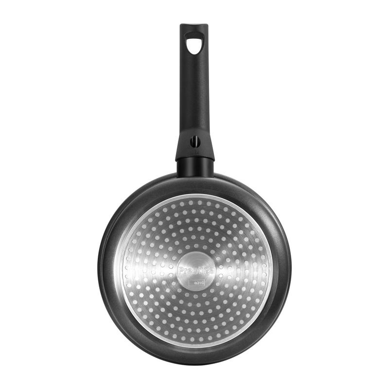Prestige Non Stick Egg Poacher Frying Pan with Glass Lid, 20 cm, Induction Stainless Steel Base, Stay Cool Handle, Breakfast Cookware 5