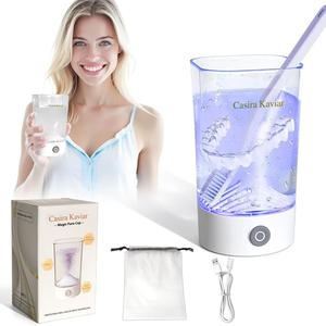 Mouthwash Cup & Mouthwash Generator, USB Rechargeable Mouthwash Cup, Oral Care Product for Home & Travel, Bathroom Supplies