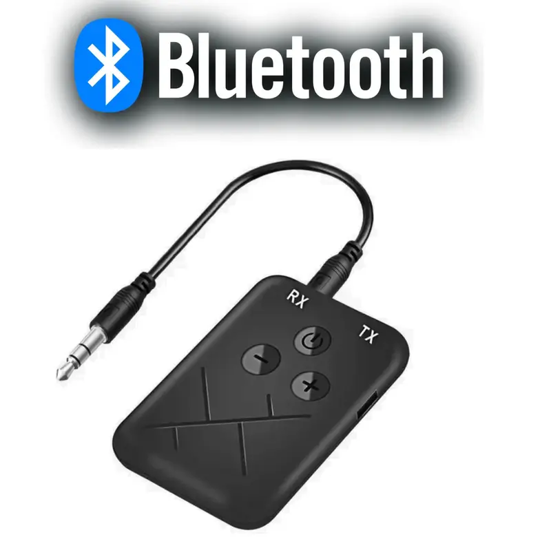 Wireless 2-in-1 Bluetooth 5.0 Receiver Transmitter Adapter Audio 3.5mm Jack Aux 3
