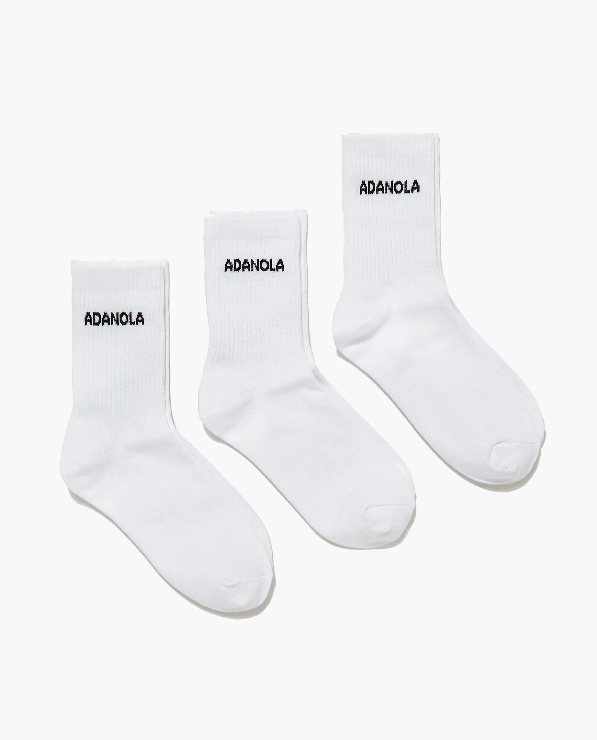 [NEW] Adanola 3 Pack Socks - White