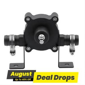 Portable Electric Drill Pump, Diesel Oil Fluid Water Pump, Mini Hand Fuel Pump, Self-priming Liquid Transfer Pump, Garden Tools for Daily, Industrial, Heavy Duty, Black Diaphragm Pump