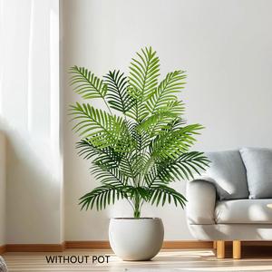 Artificial Palm Tree, 1 Count Faux Plant, Greenery Fake Plant for Home Garden Decor, Decorative Plant for Home Office Desktop, Home Decor Supplies