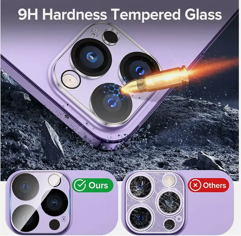 Rear Camera Lens Protector for iPhone 15 Series 0