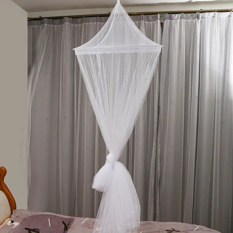Dome Mosquito Net Canopy Fly Insect Protect For Double King Bed 9m x 2.5m UKK 7