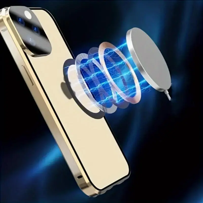 New Anti-Spy Phone Case Series, Magnetic 2-In-1 Design, Complete Protection Case, Compatible with Iphone 16/15/14/13/12 Pro Max Plus 8