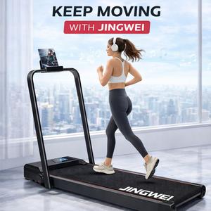 JW 14% Incline Walking Pad Treadmills for Home and Office 3-in-1 Portable Under Desk Treadmill Folding Treadmill with 2.5 HP