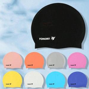 Silicone Swimming Cap, Durable Swimming Cap for Adults, Easy-to-wear Swimming Accessories for Women & Men, Comfortable Fits and Stylish Designs