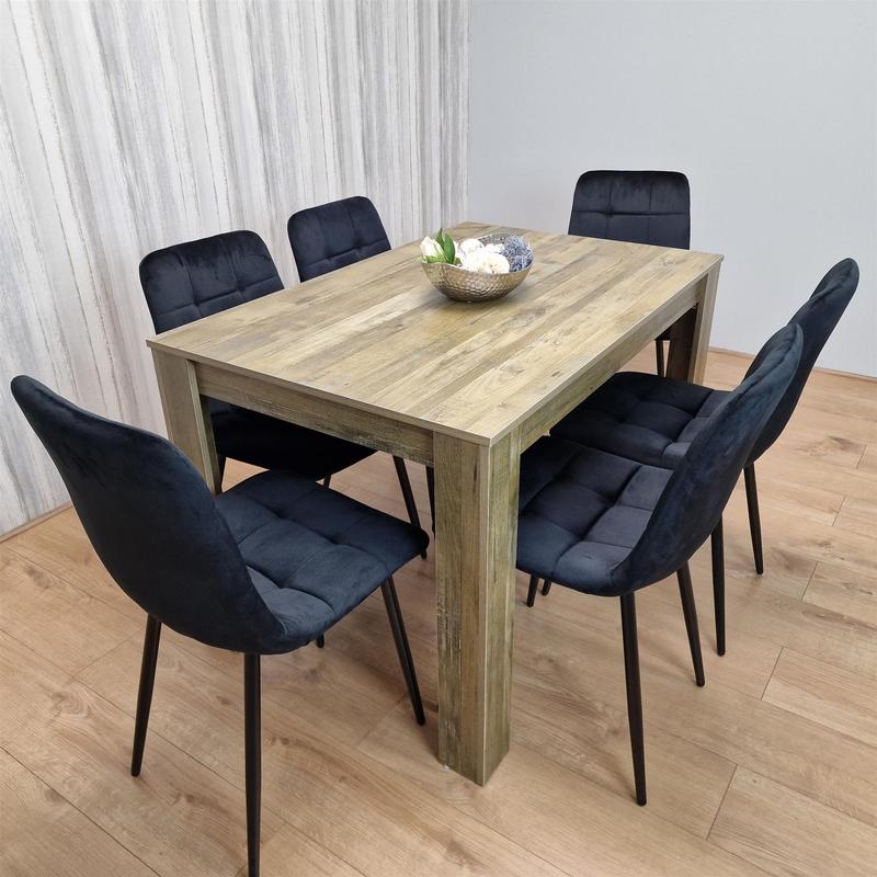 Kosy Koala Dining Table Set with 6 Chairs Dining Room and Kitchen table set of 6 7