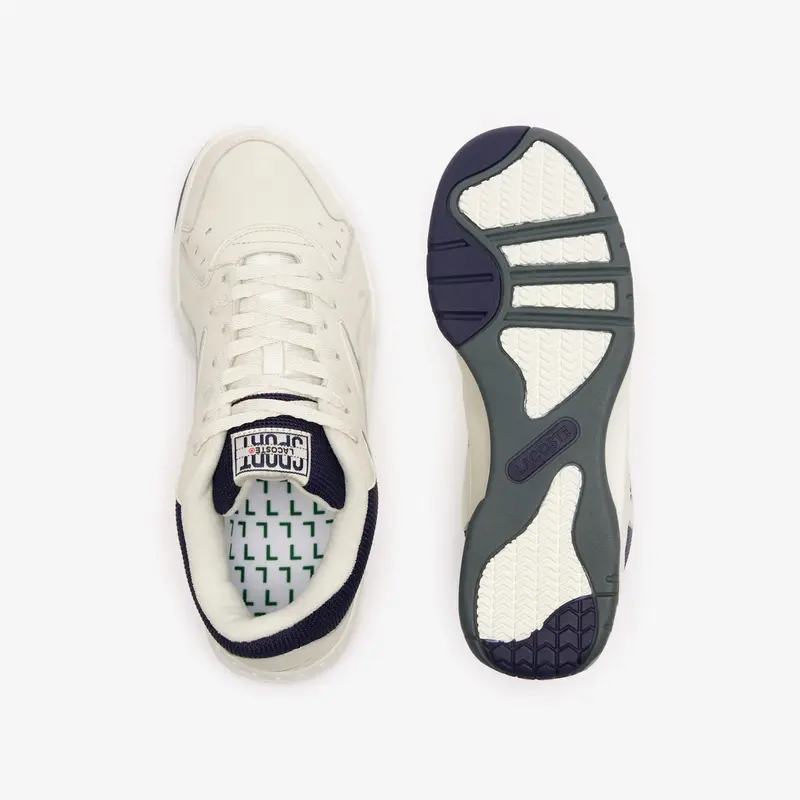 Men's Lacoste Aceline Trainers in White 3