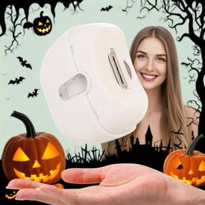 Portable Electric Nail Clipper, Automatic USB Rechargeable Nail Trimmer with LED Light, Nail Care Tool for Home, Office, Travel