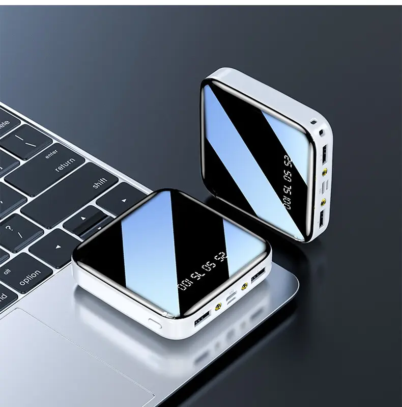 Mini Portable 10000mAh Power Bank Fast Charger Battery Pack USB for Mobile Phone battery power  bank  charger power  bank portable  battery wireless  power  bank 4