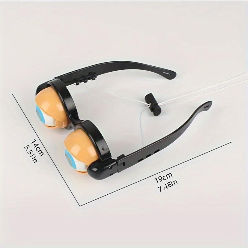 Crazy Eyes Glasses Toys Adult Party Supplies Like Fun Pranks Christmas Birthday Presents, Plastic Glasses Novelty Toys Easter Gift 1