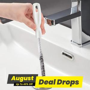 1 Piece Pipe Dredging Brush Bathroom Hair Sewer, Flexible Heavy Duty Drain Cleaner, Home Sink Hair Remover, Bathroom Sewer Cleaning Brush, Kitchen Gadgets, Drain Clog Remover, Pipe Dredging Agent, Drain Opener, Drain Auger