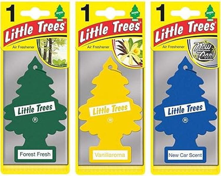 Little Trees Air Freshener, Traditional Fragrances, Pack of 3 0