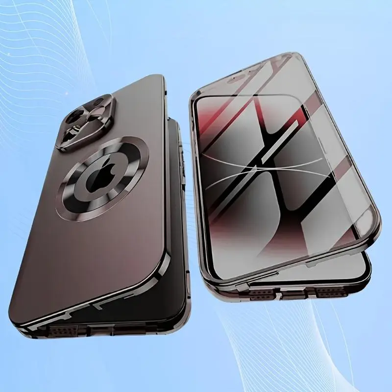 New Anti-Spy Phone Case Series, Magnetic 2-In-1 Design, Complete Protection Case, Compatible with Iphone 16/15/14/13/12 Pro Max Plus 0