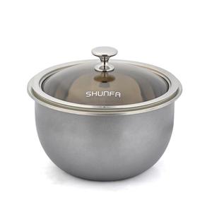 Double Layer Vacuum Soup Basin, Sealed Lid Thermo-retention Soup Basin, Kitchen Essential for Home Dining Room Picnic, Cookware