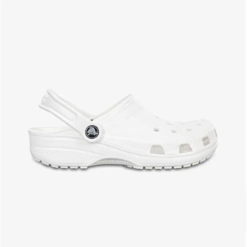 Crocs 10001-100 CLASSIC Unisex Clogs White Casual 7
