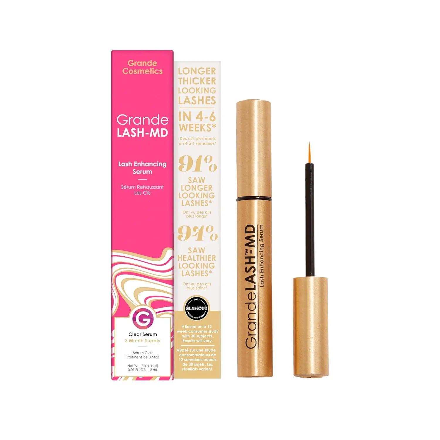 Cosmetics GrandeLASH-MD Lash Enhancing Serum